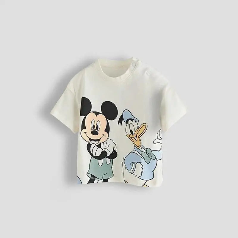 Summer New Tees Boys Children Printing Cute TShirt Toddler Casual Loose Trendy Costume Girls Thin Versatile Crewneck Tops