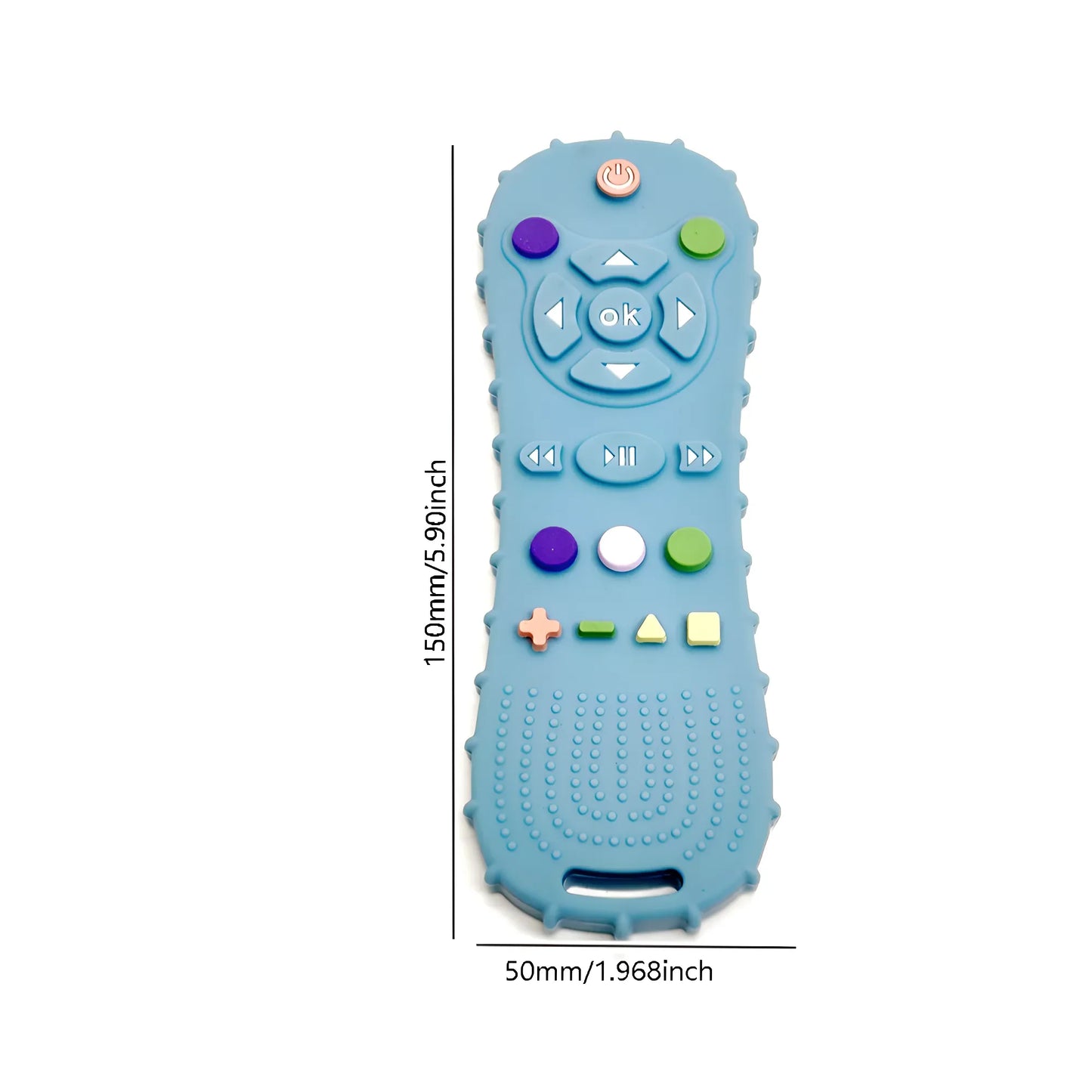 Baby Remote Control Teether Silicone Baby Anti-Eating Gloves Pacifier