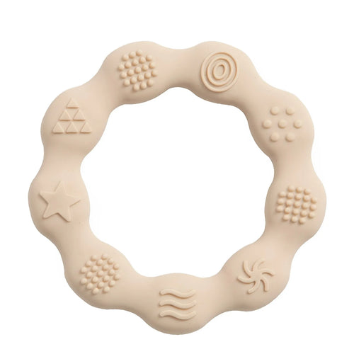 Soft silicone Baby hand Teether infant sensory chew teething