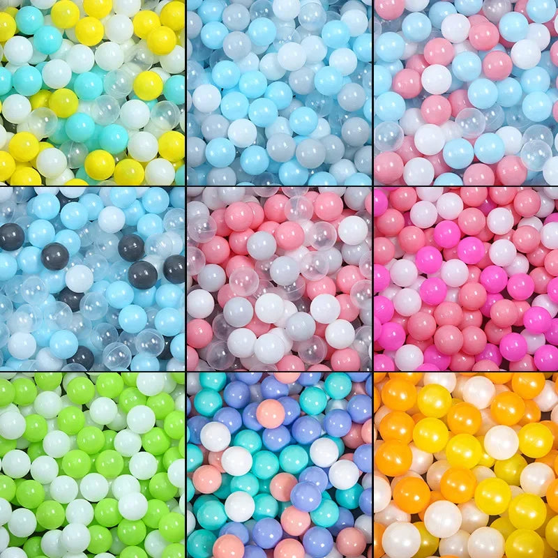 50pcs Colorful Love Star Plastic Ocean Ball Pits Eco-Friendly Funny