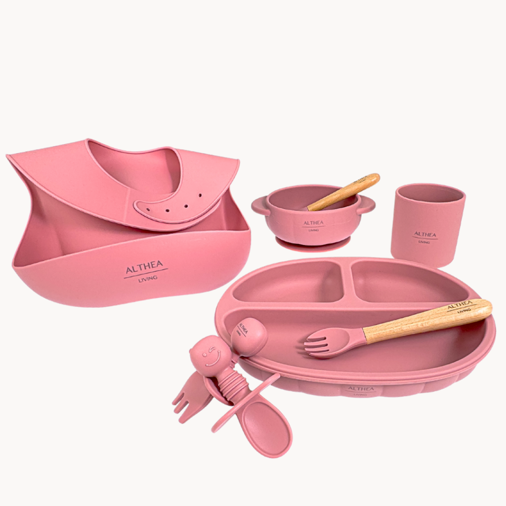 Organic Silicone 8 piece Dining Set